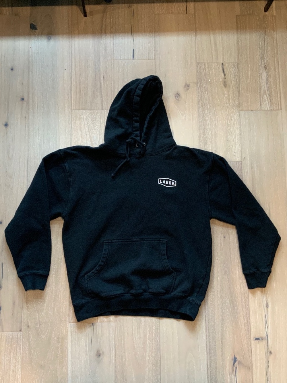 Labor Skateshop fence hooded sweatshirt Large